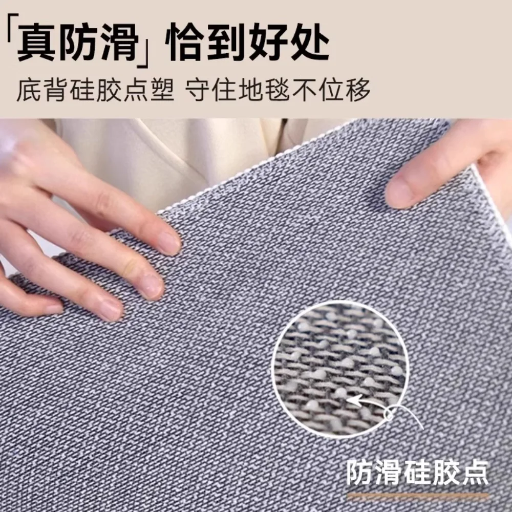 Deutscher High-End-Rundteppich, wasserdichte Computer-Fußmatte mit drehbarem Stuhl