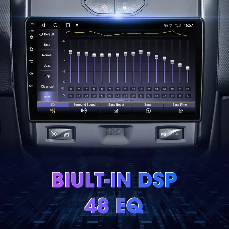 Srnubi 2Din Android 12 autoradio per Renault Duster 2015-2021 LADA Largus 2021 Multimedia 5G WIFI 9 \