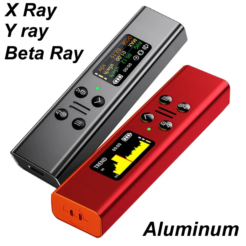 aluminum alloy Geiger counter High Precision Nuclear Radiation Detector   X-ray Beta Gamma Detector Geiger Counter Dosimeter