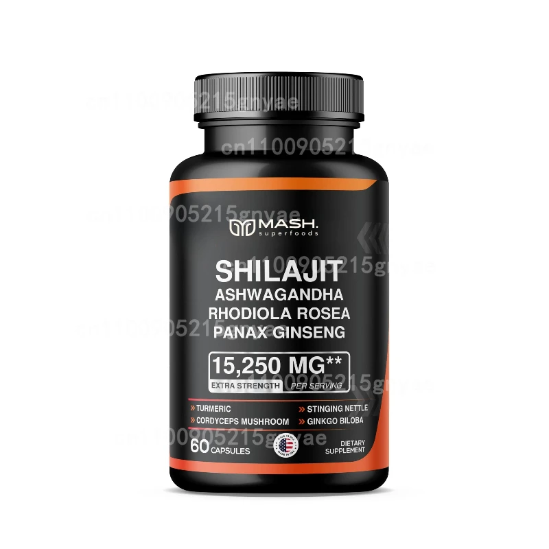 

Ginseng Ginkgo Biloba Capsules Extra Strength - Supports Brain Function and Memory Non-GMO/Vegan Superfood