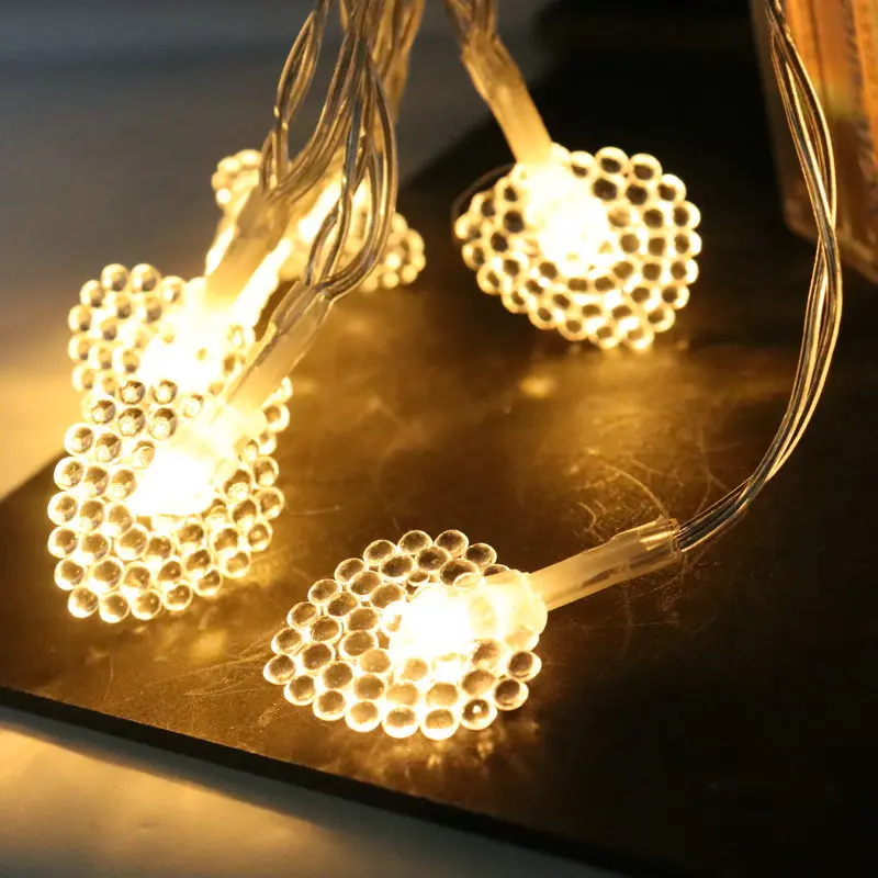 1-10M Led String Lights Moon Star Lamp Eid Moon Star Decoration Hanging String Light Luminous Star Moon Ramadan Home Decoration