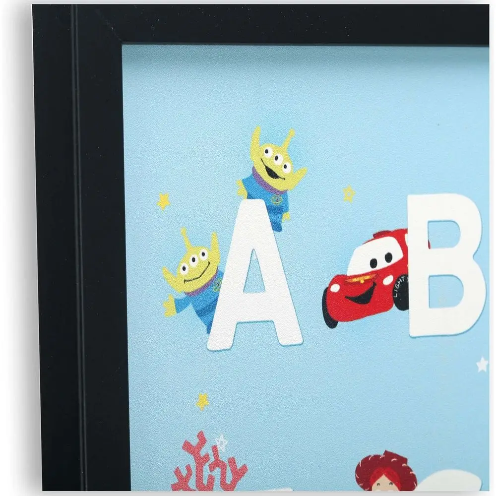 Pixar Movie Wall Art: Large Alphabet Frame - Toy Story, Cars, Incredibles & More