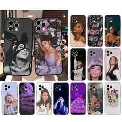 Phone Case For iphone 16 15 14 Pro Max 16 15 14 13 12 Pro 15Plus iphone 11 Singer Pop star Ariana grande Shell