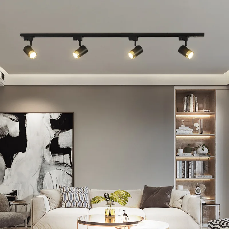 

Track spotlight, Nordic, surface decoration, downlight, living room, cloakroom, sliding, small spotlight