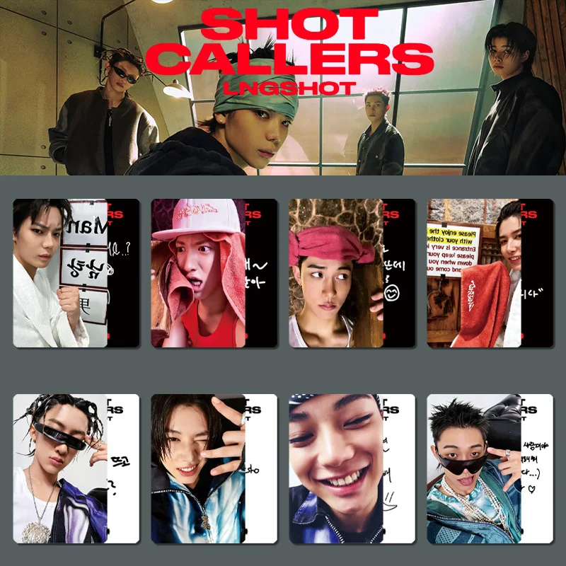 LNGSHOT SHOT CALLERS Debut Card Special Card MUSIC Card POP-UP