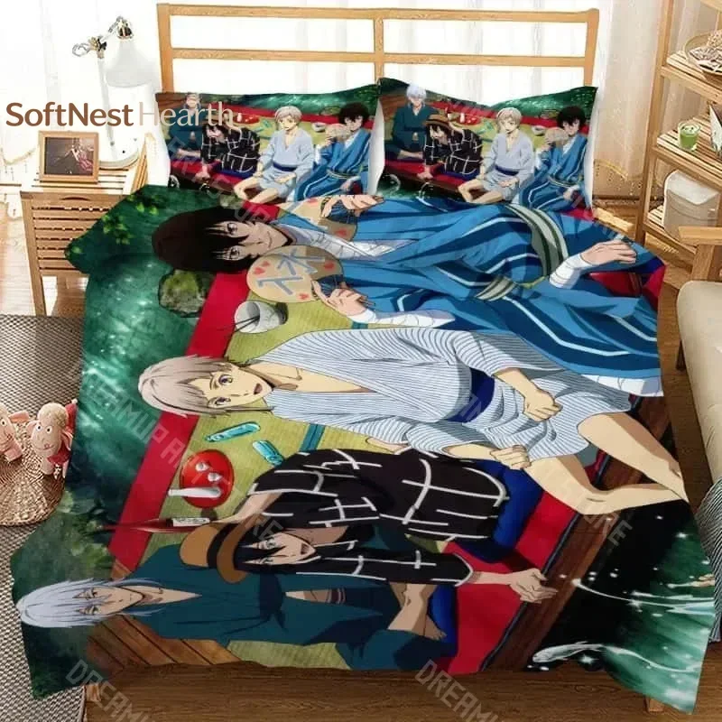 2026 3D Cartoon Duvet Cover Set Bungo Stray Dogs Tales Of The Lost Bedding Sets Comforter Duvet Cover Pillowcase For Home Textil