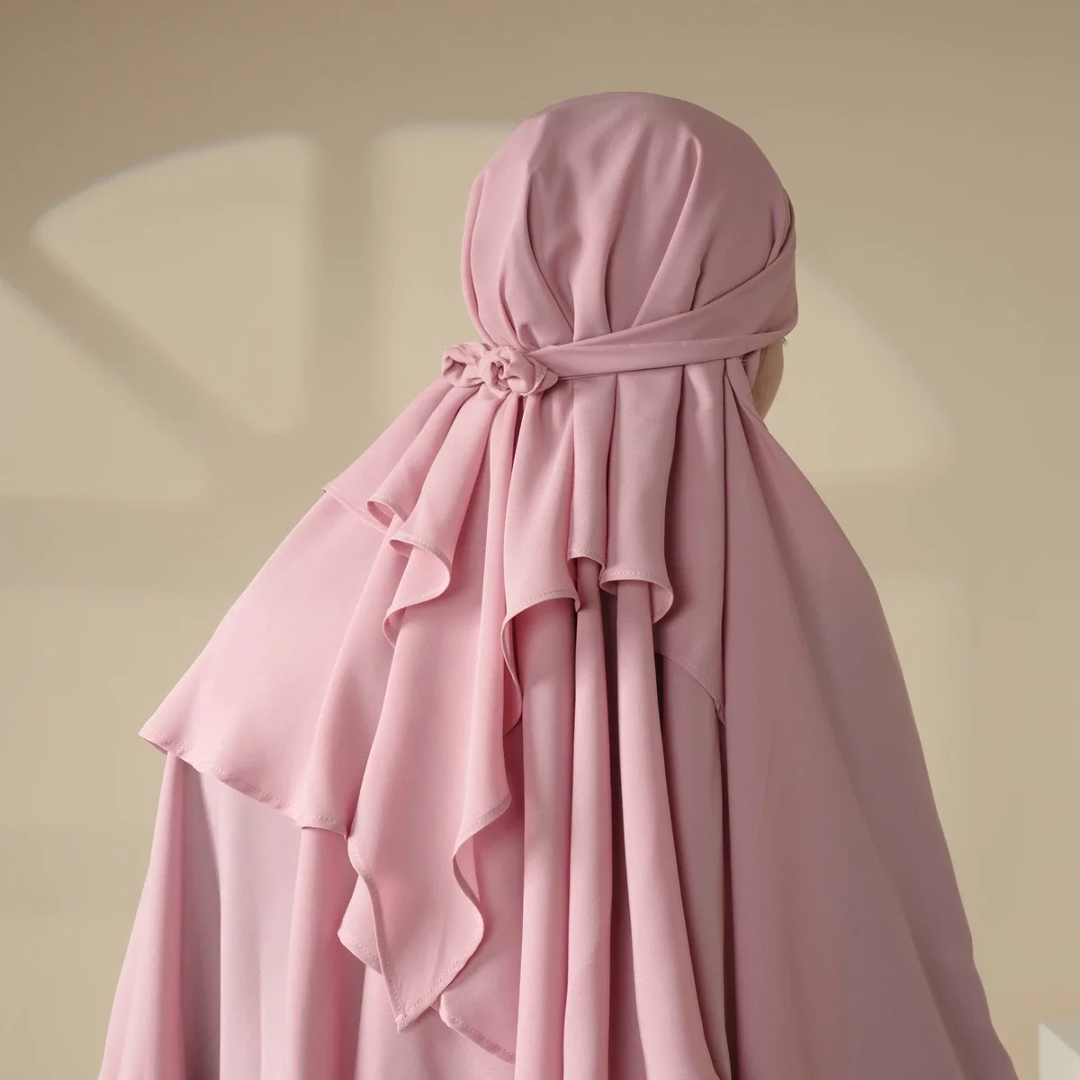 

Overhead Khimar Women Muslim Chiffon Large Scarf Niqab Ramadan Eid Prayer Garment Burqa Arabic Islamic Headscarf Hijab Djellaba