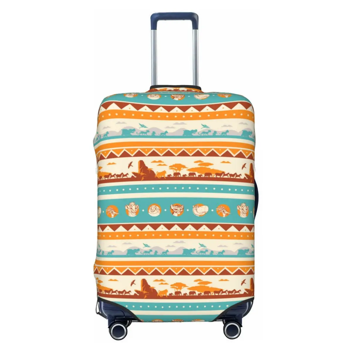 

Custom Lion King Animes Film Luggage Cover Elastic Hot Travel Suitcase Protective Covers Suit For 18-32 inch