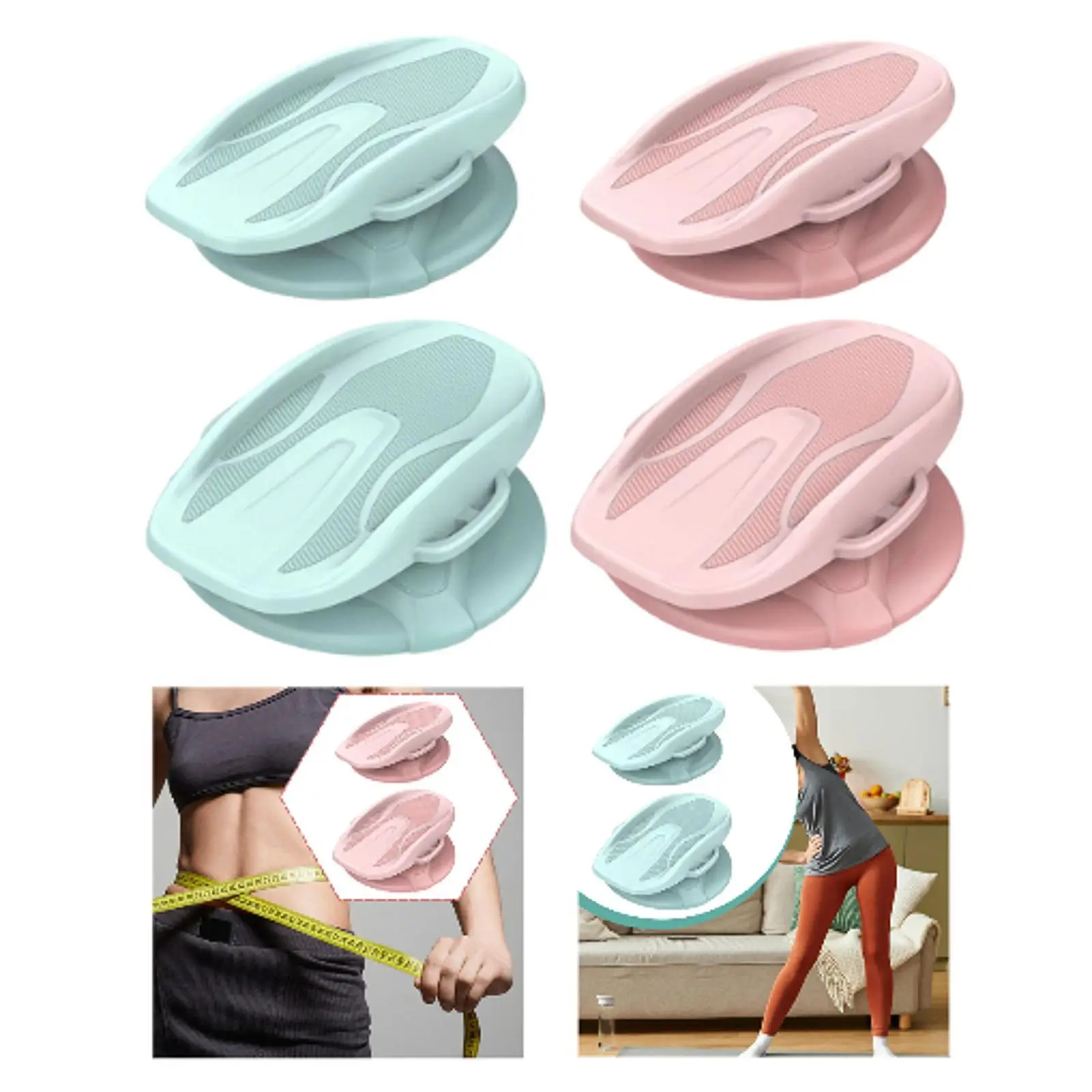 Ab Twister Board Convenient Twisting Waist Disc for Body Building Gym Sports