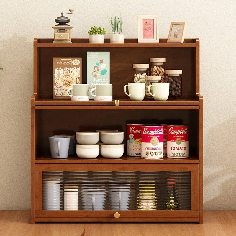 

Minimalist Desktop storage box, cup storage cabinet, tea set cabinet, water cup rack, tableware, locker.