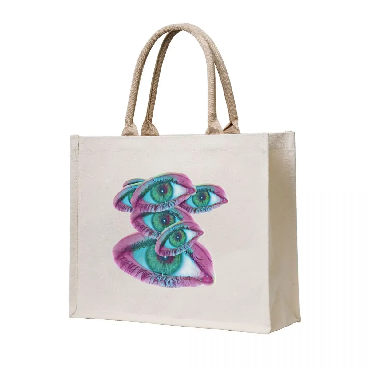 

Eyes abstract Tote Bag Canvas shoulder bag bags for women Cloth bags