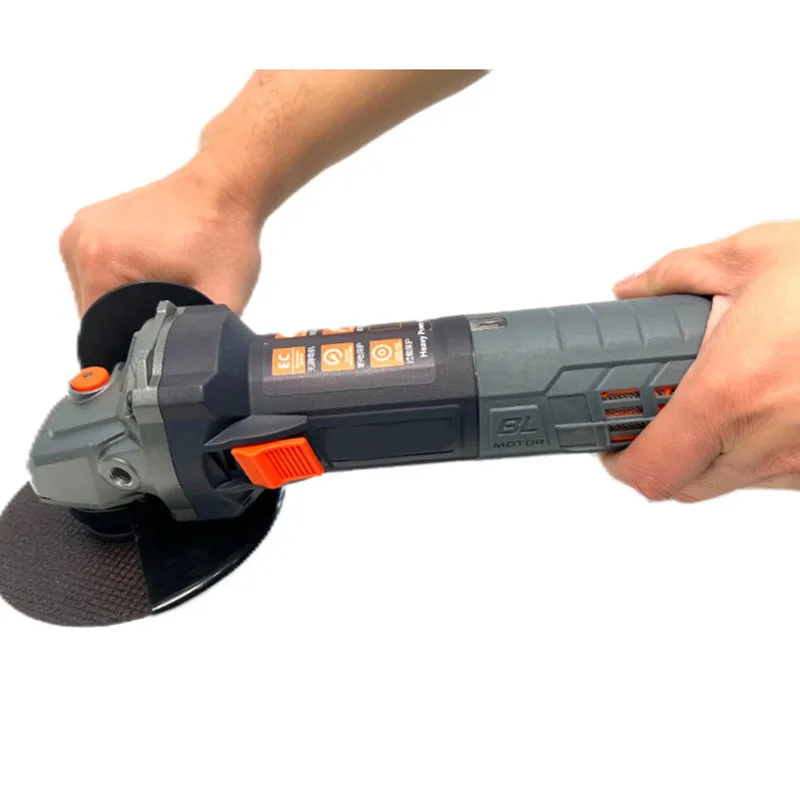 1013T High-Power 1300W Handheld Brushless Angle Grinder 6-Speed Adjustable for Grinding Cutting And Polishing