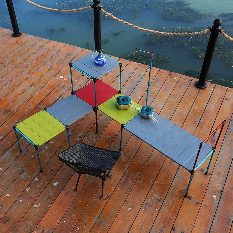 mesa-portatil-de-aluminio-ultraleve-para-acampamento-piquenique-pesca-desenho-cozinha-cha-e-cartas-linha-snow
