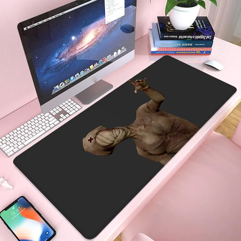 

Коврик для мыши Silent Hill Gaming 900 × 400 Коврик для мыши Gamer Xxl Коврик для мыши Офисные аксессуары Клавиатура Длинный коврик Коврик для компьютерного стола