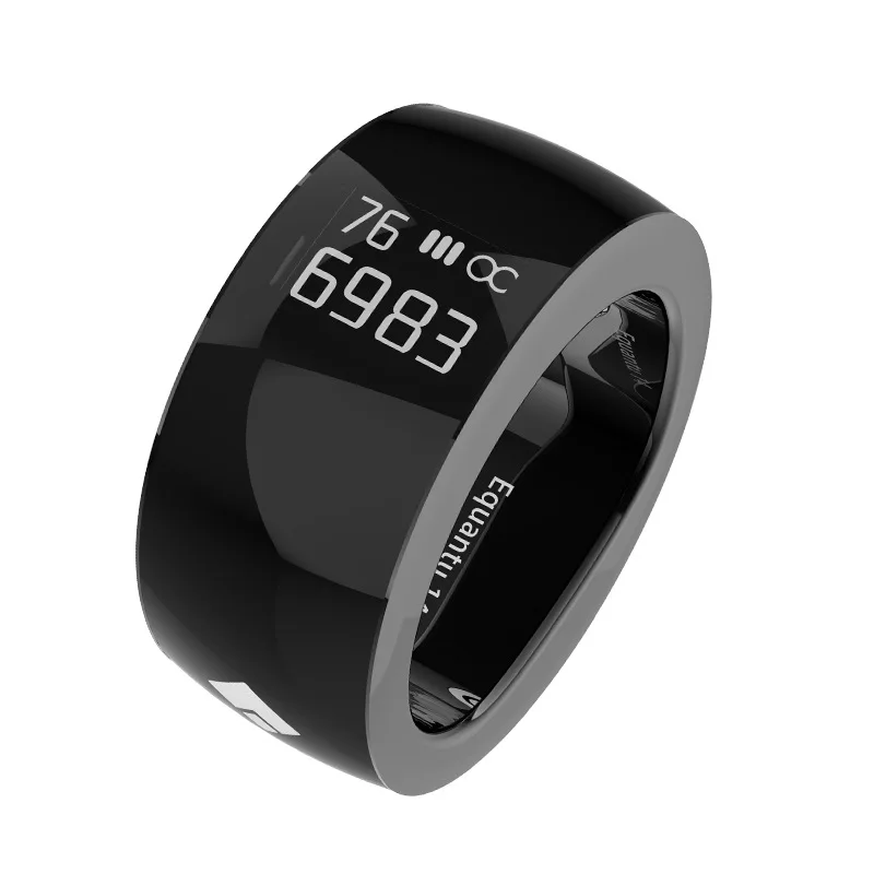 Counting Ring Stainless Steel Electronic Counter APP Smart Ring