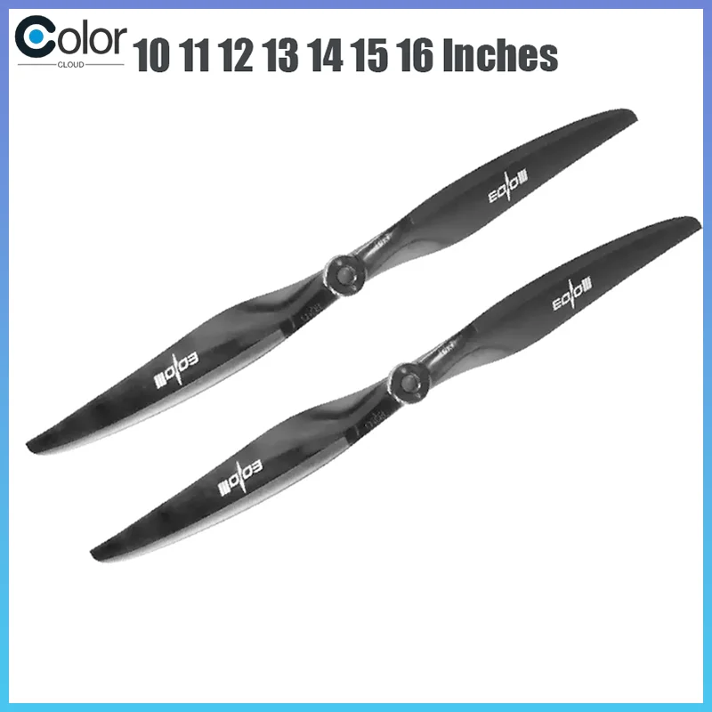 

1 шт./лот, высокопроизводительные пропеллеры Langyu Eolo 10, 11, 12, 13, 14, 15, 16 дюймов, подходят для самолетов с дистанционным управлением с неподвижным крылом