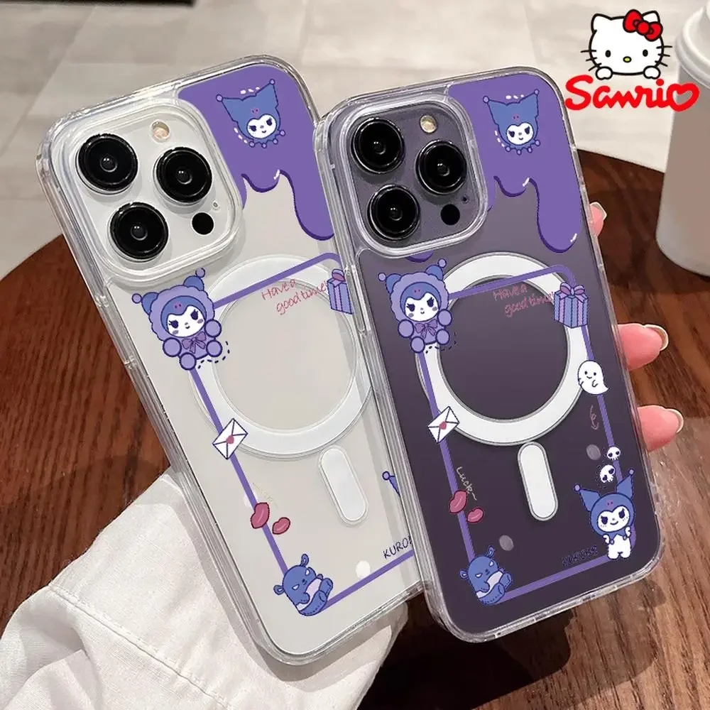 キティちゃんスマホケース 落下防止 iPhone 16/15/14/13/12/11 女性向け iPhone 16 Pro Max ケース サンリオ キティちゃん 漫画 アクセサリー おもちゃ