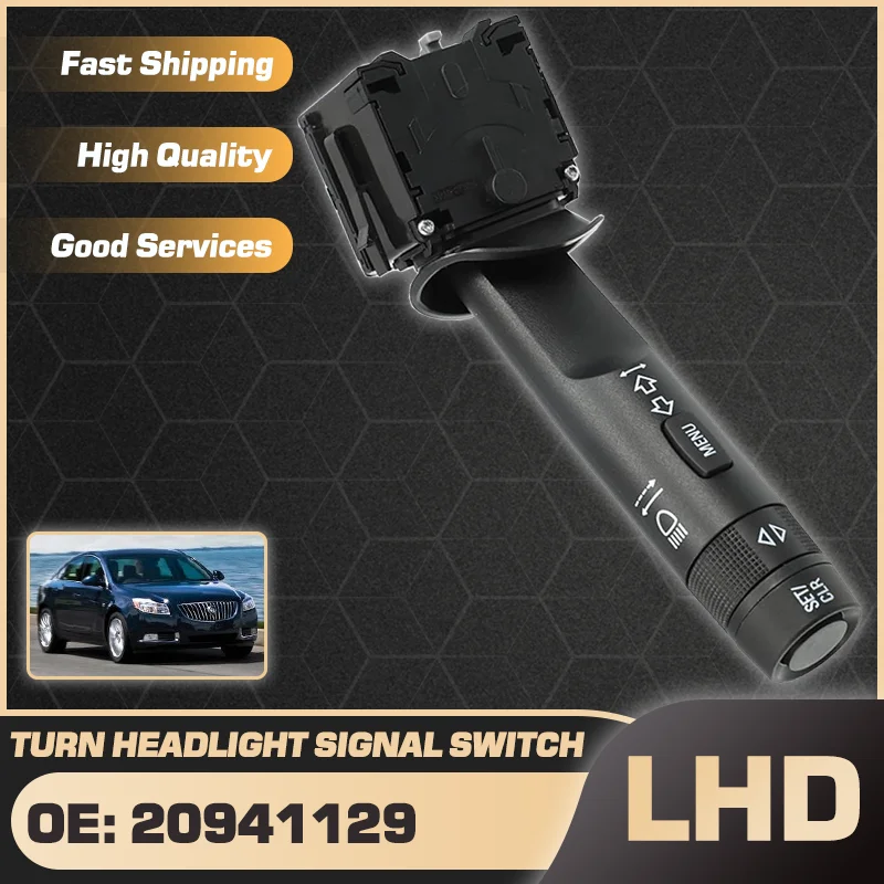 

LHD Turn Signal Headlight Combination Switch For Buick Regal Chevrolet Vectra Opel Vauxhall Insignia 2011-2013 13303268 20941129