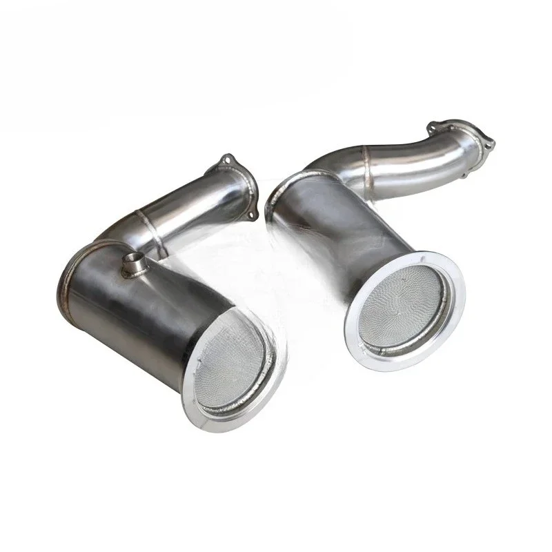 Exhaust Catted Downpipe For Por Sche Cayenne Turbo S E-Hybrid / Cayenne Turbo S E-Hybrid Coupe 4.0 680hp 2019+