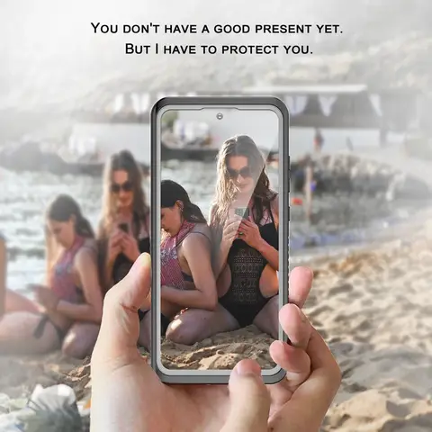 IP68 Waterproof Phone Case, 2-Meter Submersible for Galaxy S20, S21, S22 & Note Series