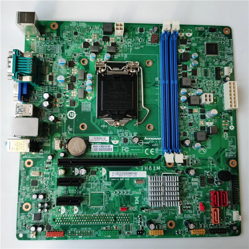 For Original Lenovo ThinkCentre M4500t IH81M Main Board H81 M73 M4550