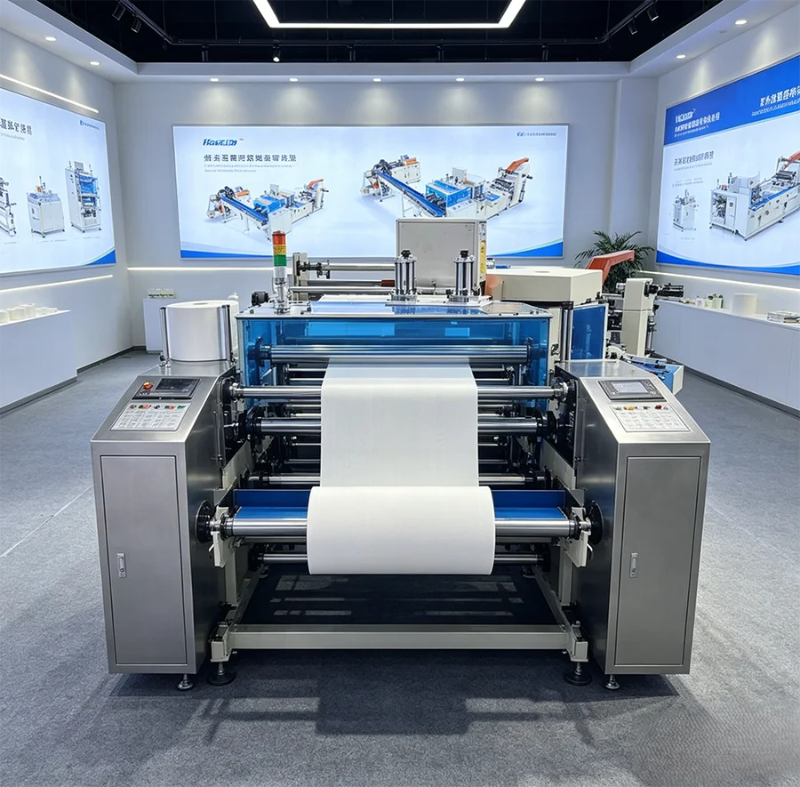Toilet Tissue Paper Roll Making Machine – Embossing and Perforated Function