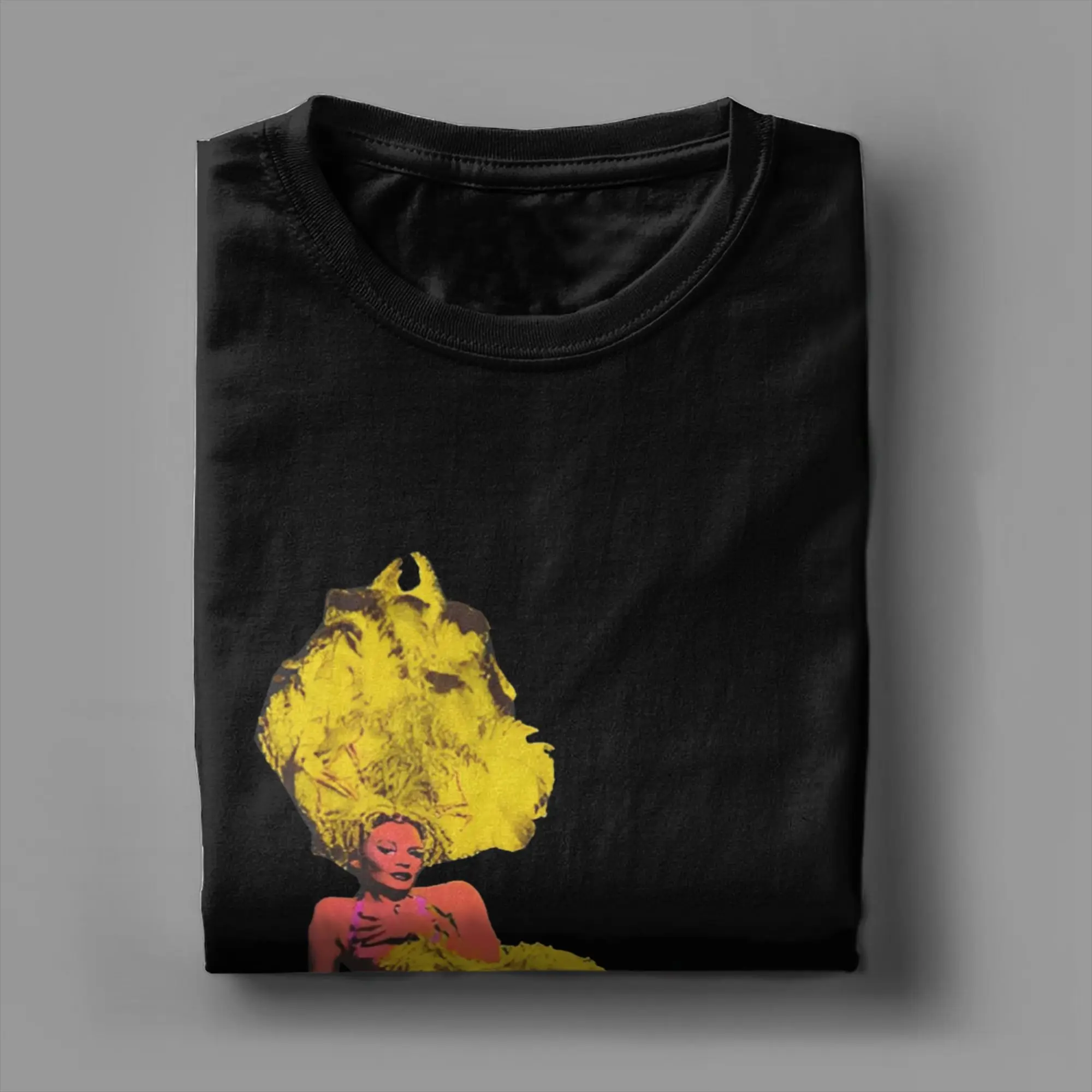 كايلي مينوغ جولة تي شيرت الرجال خمر القطن تي شيرت الياقة المستديرة قصيرة الأكمام تي شيرت ملابس الصيف