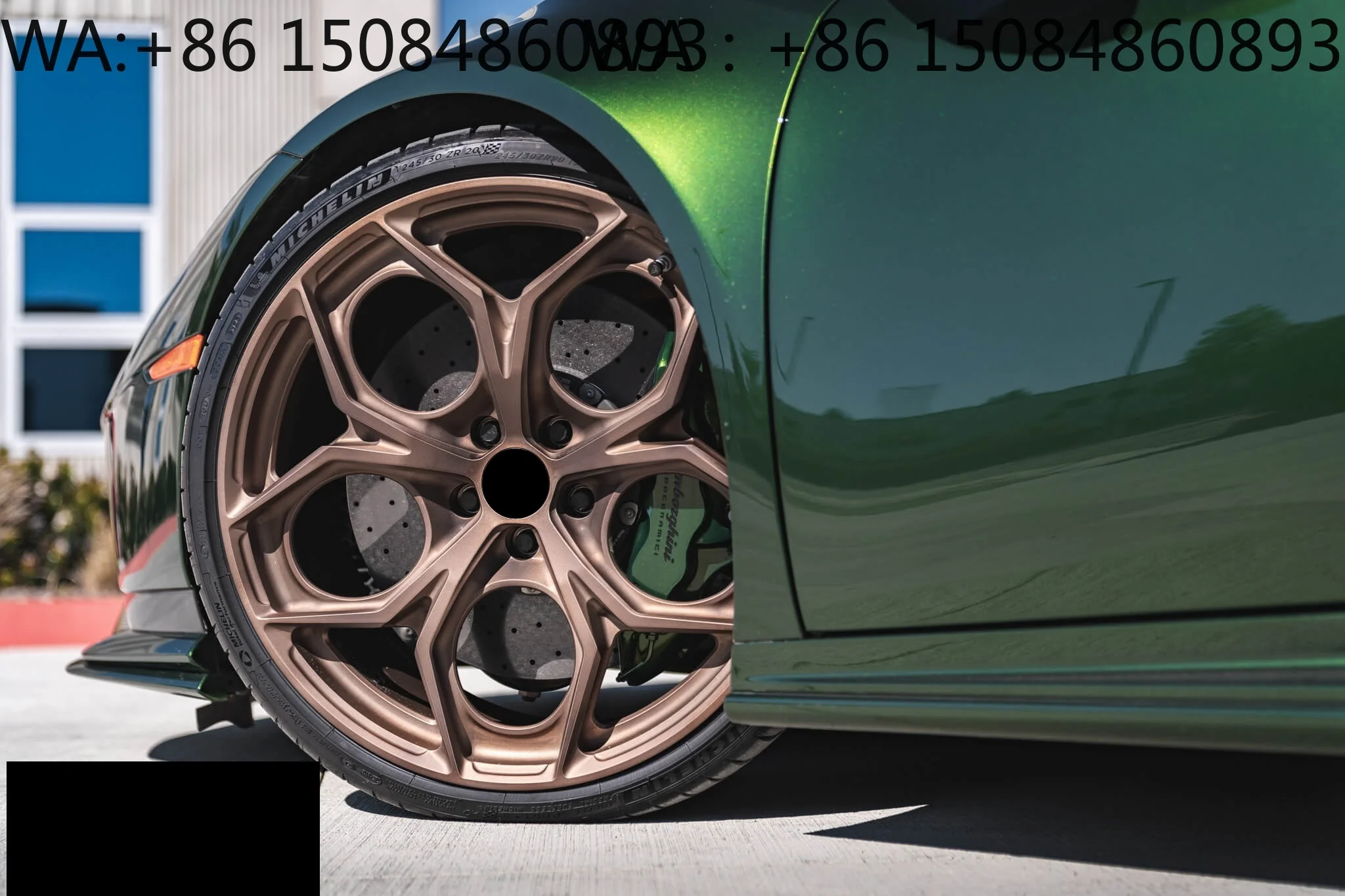 All Silver Multi Spoke Custom Forged Alloy Wheels 15-24 Inch Gold Chrome Accent Auto Custom Hub Decoration Parts