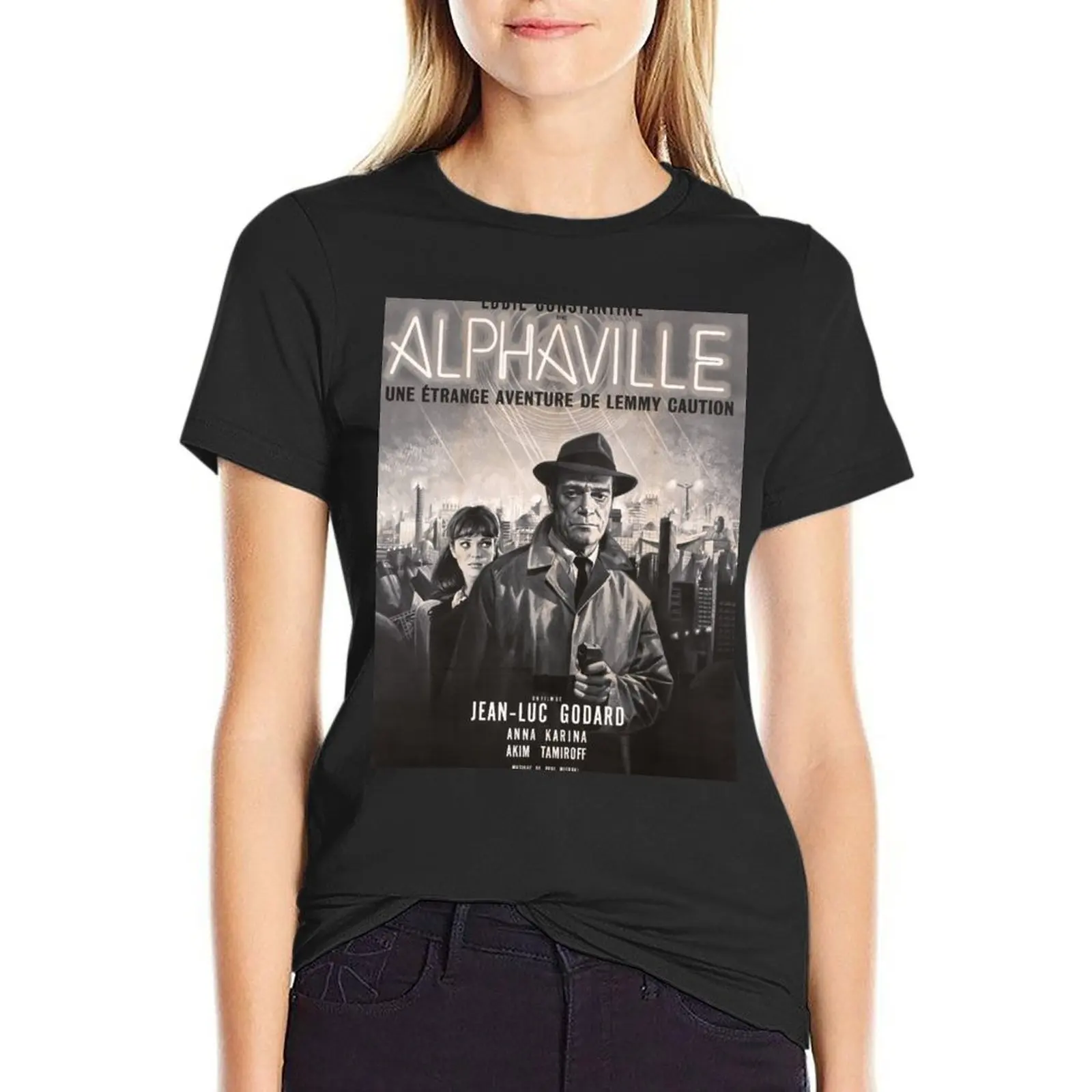 

ALPHAVILLE 1965 classic vintage T-Shirt summer clothes aesthetic clothes summer top t-shirts for Women loose fit