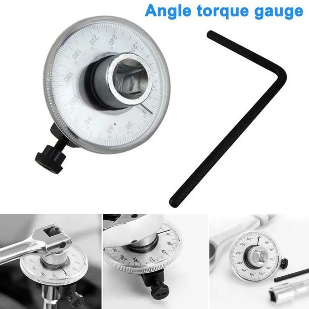 

Gauge Meter Angle Torque Angle Gauge Metal Repair Rotation Measurer Tool Tool 1PC Drive Torque Angle Home Garden