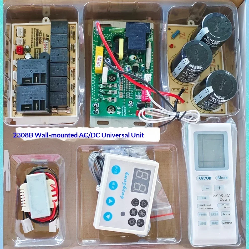 Universele variabele frequentie airconditioner printplaat voor 1P 1.5P split-type airco reparatie hoofdregelpaneel HVAC onderdelen