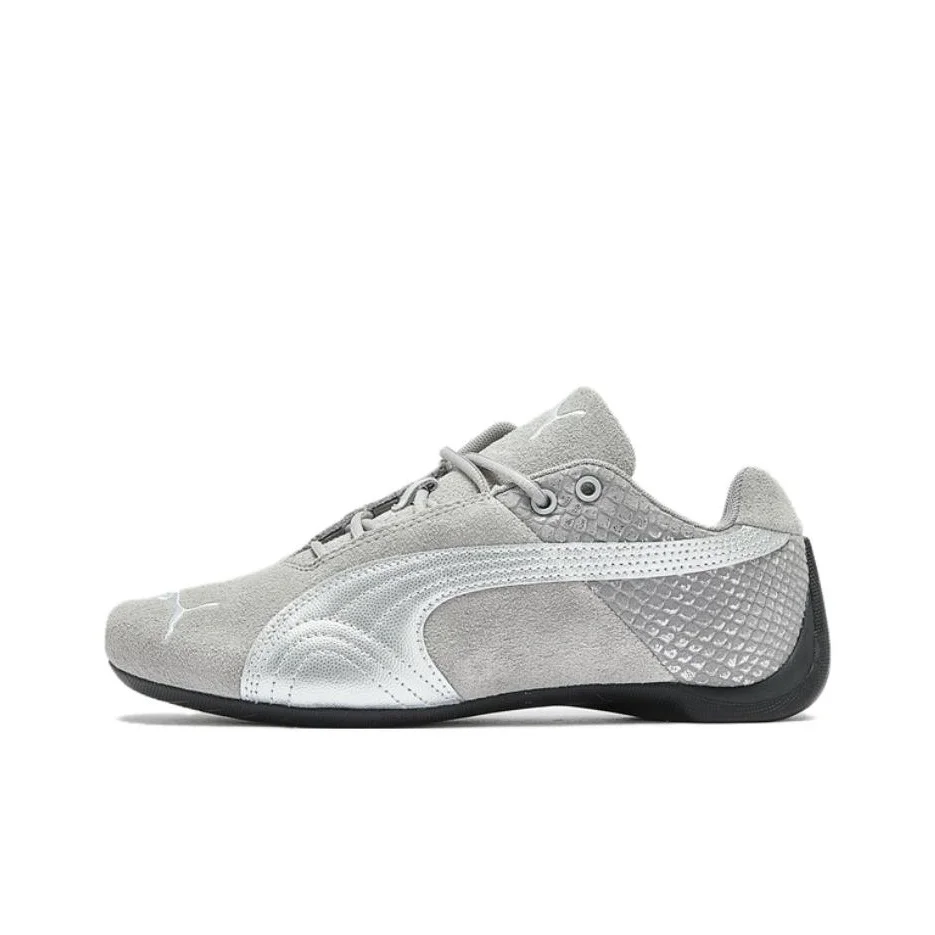 PUMA Future Cat Cow Split Leather Low top Casual Shoes Unisex Gray 405283-02
