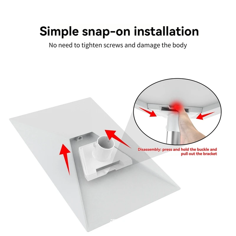 อะแดปเตอร์ท่อสําหรับ Starlink Gen 3 กันน้ํารอบหลอดพลาสติกเสาอากาศวงเล็บหลังคา Wall Mount Holder