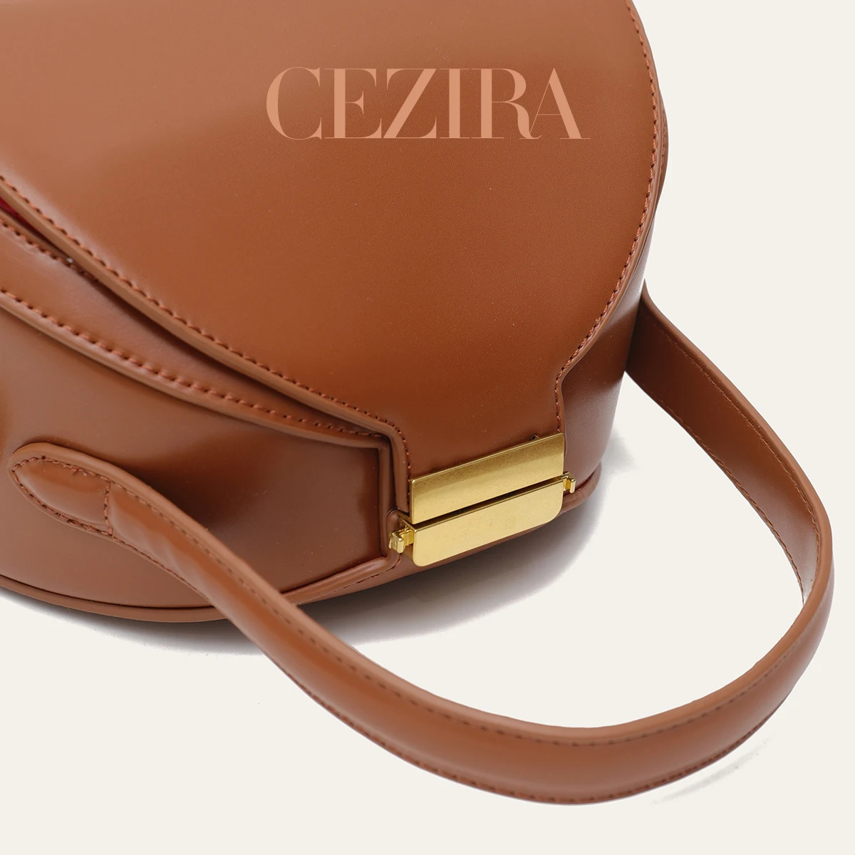 حقائب نسائية عصرية من الجلد ال - مراجعة Structured Handbag Top Handle وسعره