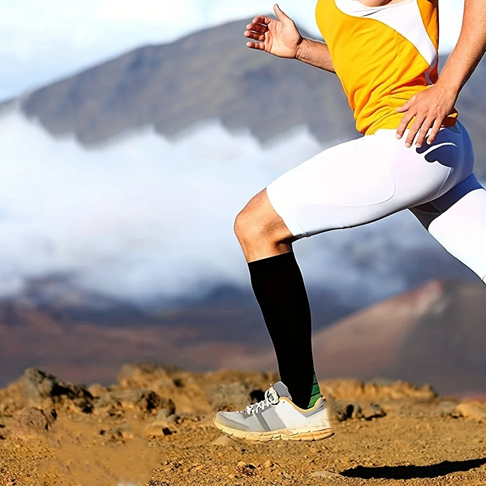 8 ペアの銅製コンプレッションソックス、女性と男性のためのランニングアスレチックスポーツソックスの循環サポート