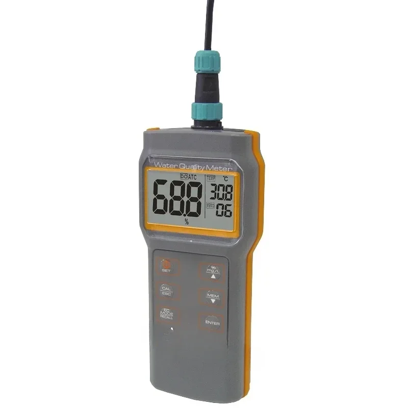 For AZ86021 Dissolved Oxygen Tester Automatic Temperature Compensation Function Water Oxygen Measuring Instrument Water Ph Meter