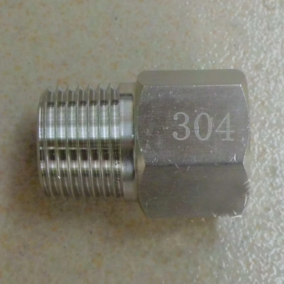 304 Stainless Steel Pressure Gauge Connector Instrument Connector M20x1.5 Female to 1/2