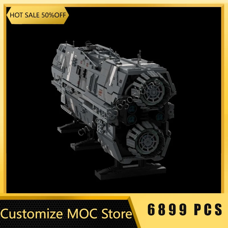 6899 PCS Moc Customize Advanced Luxury Heavy Cruiser Model Block Custom DIY Educational Creative Assembly Children Surprise Gift