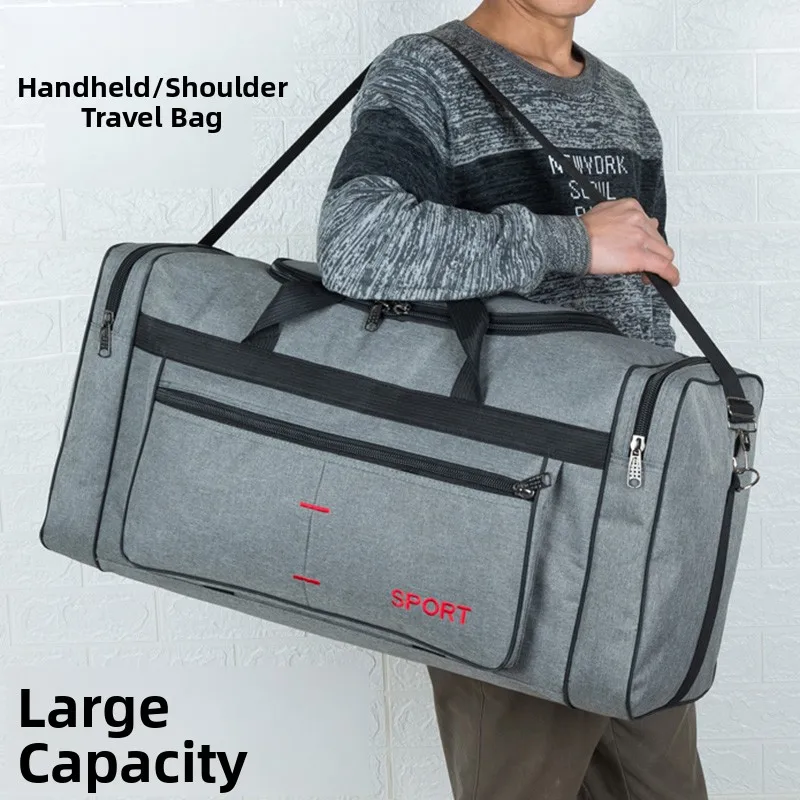 

Large Capaci Travel Bag Handheld Clothing Lage Bag Single oulder Bapa Moving Storage Bag for Youth Busin Trip