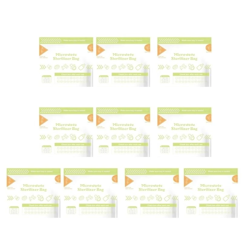 J15U 1 مجموعة حقيبة التطهير فرن الميكروويف تسخين البخار زجاجة التعقيم الحقيبة #4