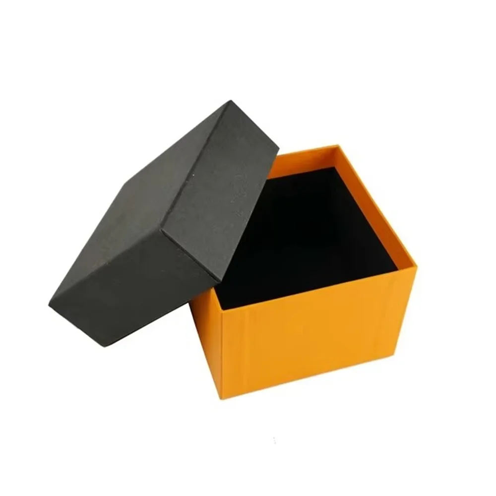 

Custom Luxury Perfume Packaging Box｜Color Block Lid Base Fragrance Box｜Premium Sponge Insert Gift Box
