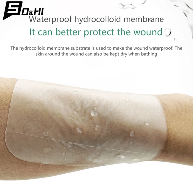 Ultra Thin Hydrocolloid Adhesive Dressing Wound Dressing Thin Healing Transparent Pad Useful Breathable Waterproof Patches