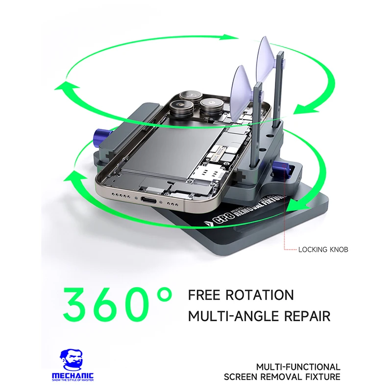 MECHANIC CP8 Wielofunkcyjne narzędzie do usuwania ekranów, usuwania kleju, lutowniczych szablonów BGA, narzędzia do rozdzielania ekranów telefonów