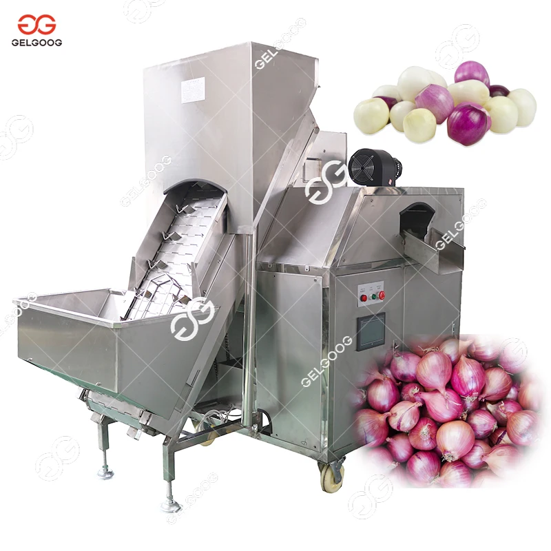 Automatic Small Onion Peeling Machine Onion Top And Tail Cutting Machine Price