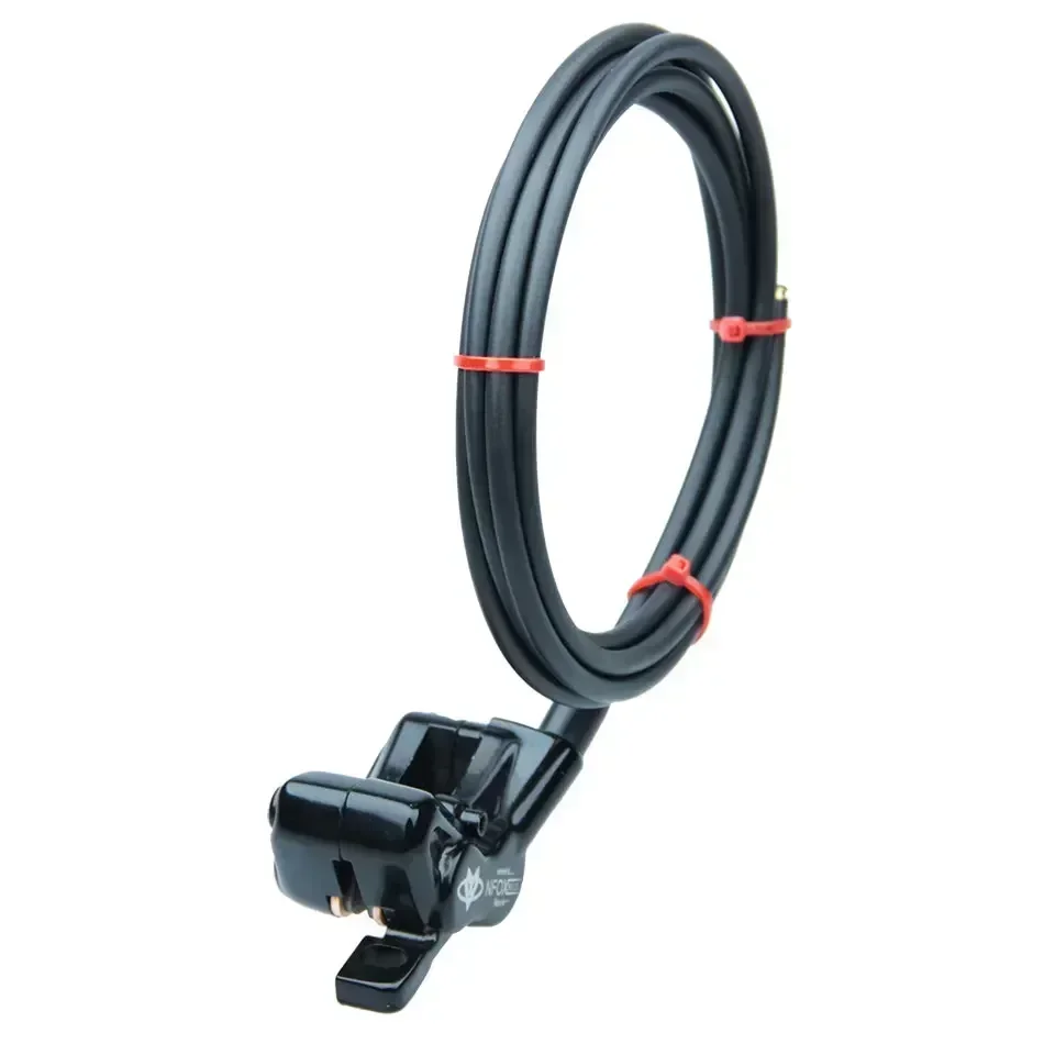 Nfox B015 4-zuiger Schijf Hydraulische Rem E-Bike Vouwen Mountainbike Fiets Power Uit Zwart Rood 160 180 203 Roto Split Buis Nieuw