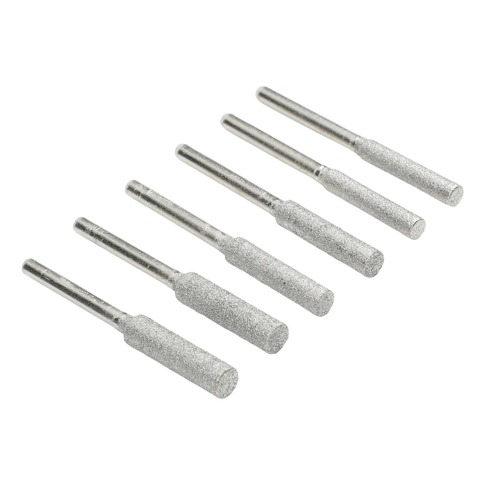 6 Pack Emery Chainsaw Sharpeners with 4mm 4 8mm 5 5mm Burr Sizes for Maintenance of Chainsaws and Polishing Multiple Materials