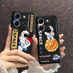 For Infinix Note 30 4G 5G Case Cartoon Soft Silicone TPU Astronaut Phone Case For Infinix Note 30i 30Pro 30 VIP Cute Back Cover