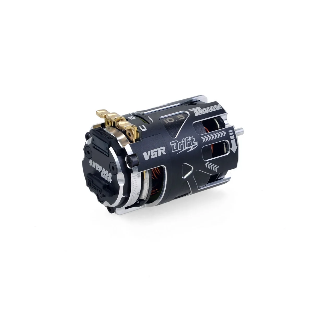 

Rocket 540-V5R Inductive Drift Brushless Motor Drive Inductive Motor 8.5 10.5T Reverse Install Abc