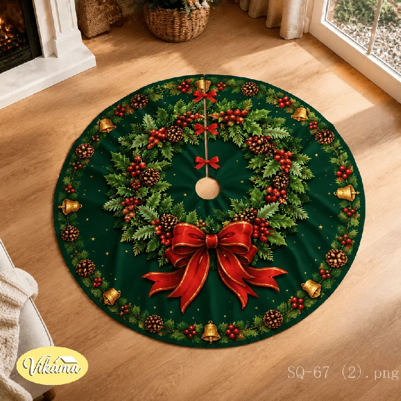 Kerstboomrok dieprood met kran - Lighting Christmas Decor recensie en prijs