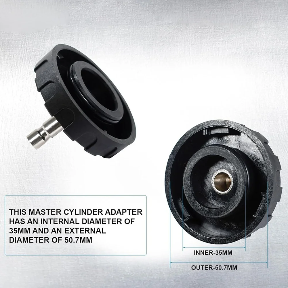 Bleeder Adapter for Master Cylinder 50.7mm Fit For Most Imported and Some Domestic Vehicles Direct Replace Use